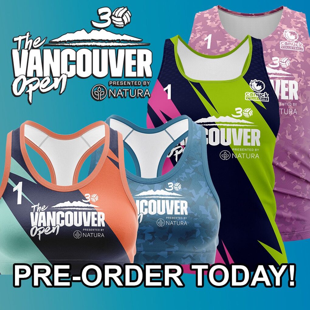 Vancouver Open Volleyball 2023 Jersey Design